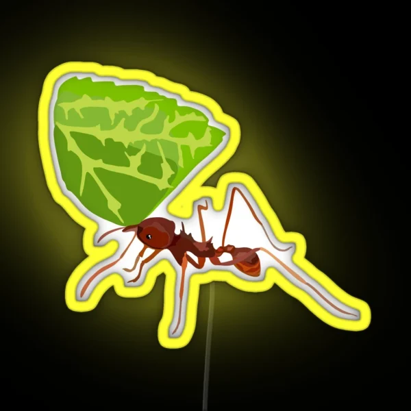 L Is For Leafcutter Ant RGB Neon Sign