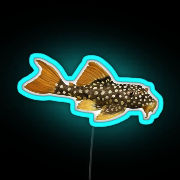 L014 Sunshine Pleco RGB Neon Sign