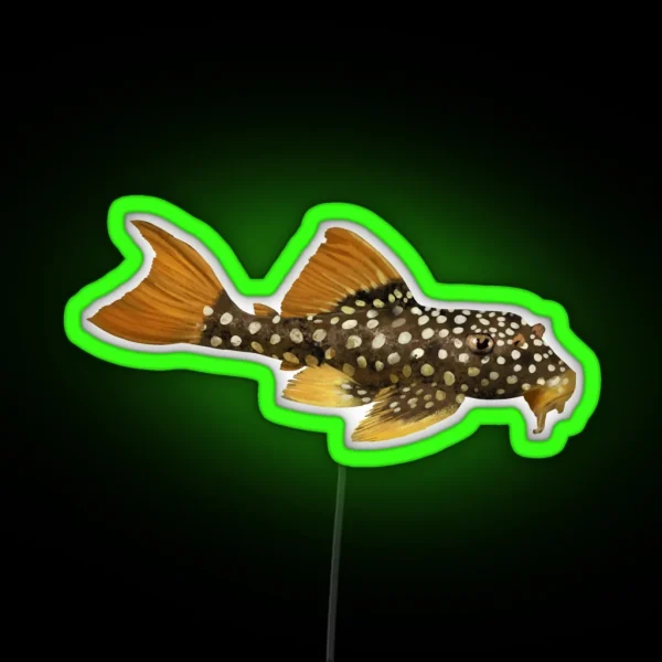 L014 Sunshine Pleco RGB Neon Sign