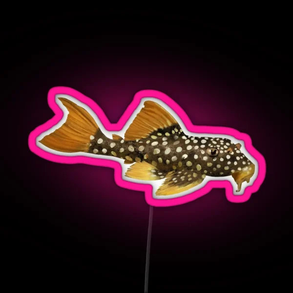 L014 Sunshine Pleco RGB Neon Sign