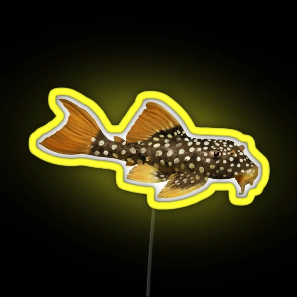L014 Sunshine Pleco RGB Neon Sign