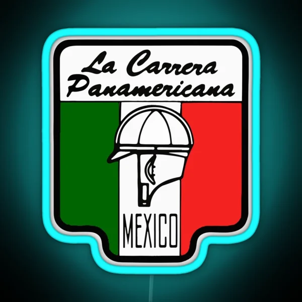 La Carrera Panamericana Vintage RGB Neon Sign