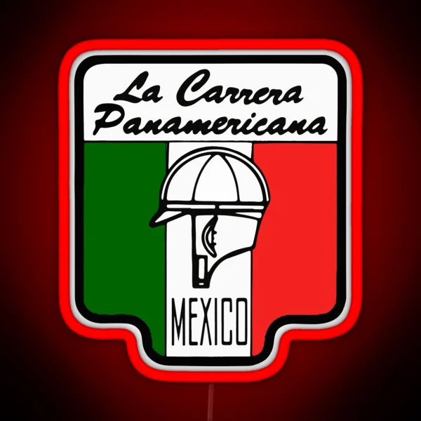 La Carrera Panamericana Vintage RGB Neon Sign