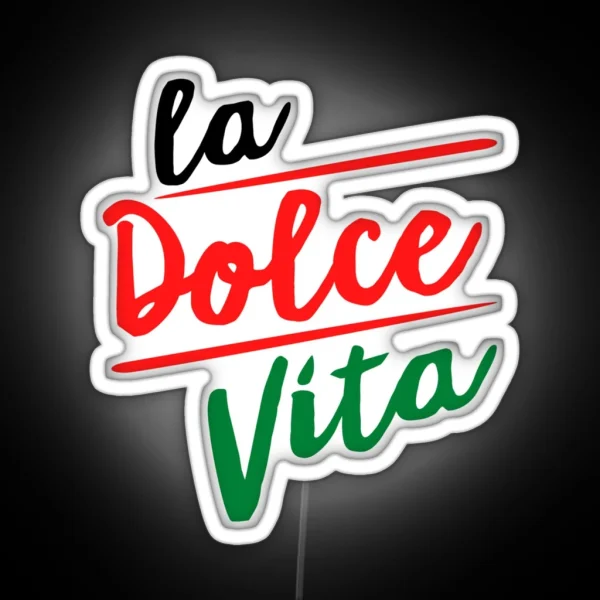 La Dolce Vita RGB Neon Sign