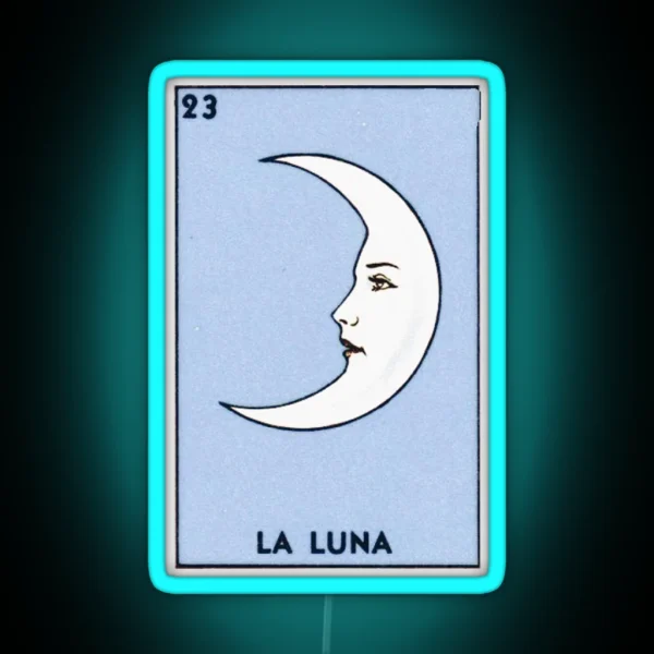 La Luna RGB Neon Sign