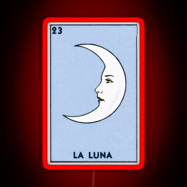 La Luna RGB Neon Sign