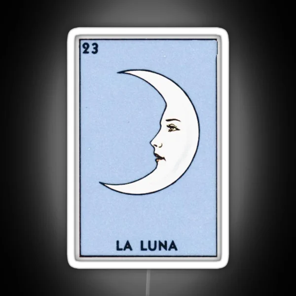 La Luna RGB Neon Sign