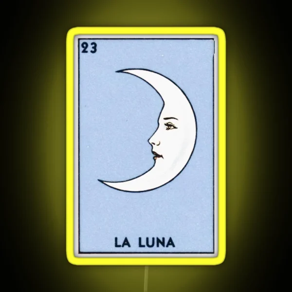 La Luna RGB Neon Sign