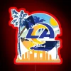 LA Rams RGB Neon Sign - Image 2