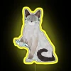 Lab Cat Holding Pipette RGB Neon Sign - Image 5