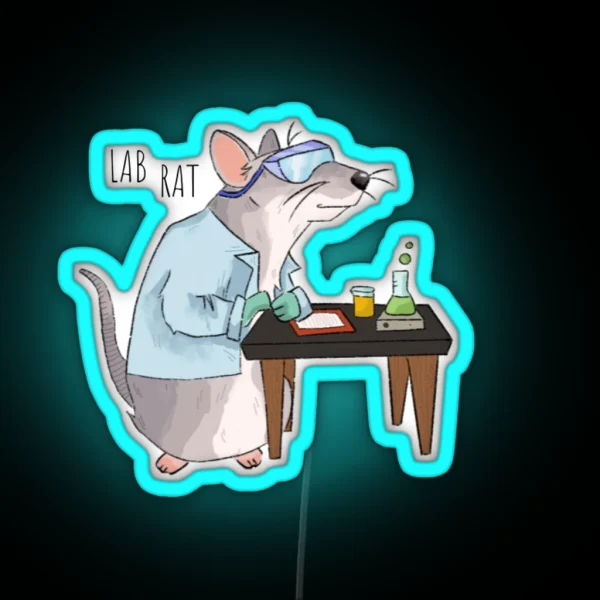 Lab Rat RGB Neon Sign
