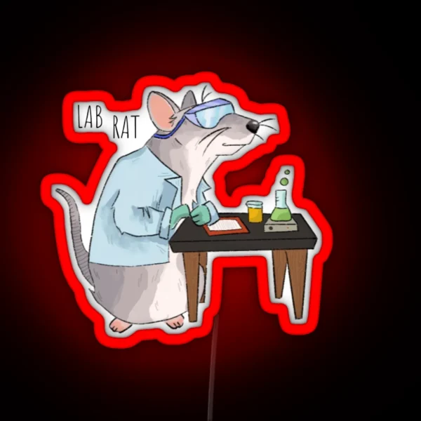 Lab Rat RGB Neon Sign
