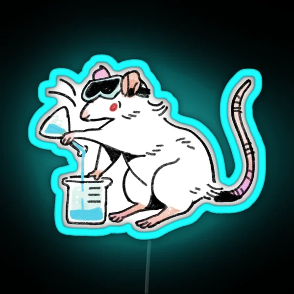 Lab Rat RGB Neon Sign