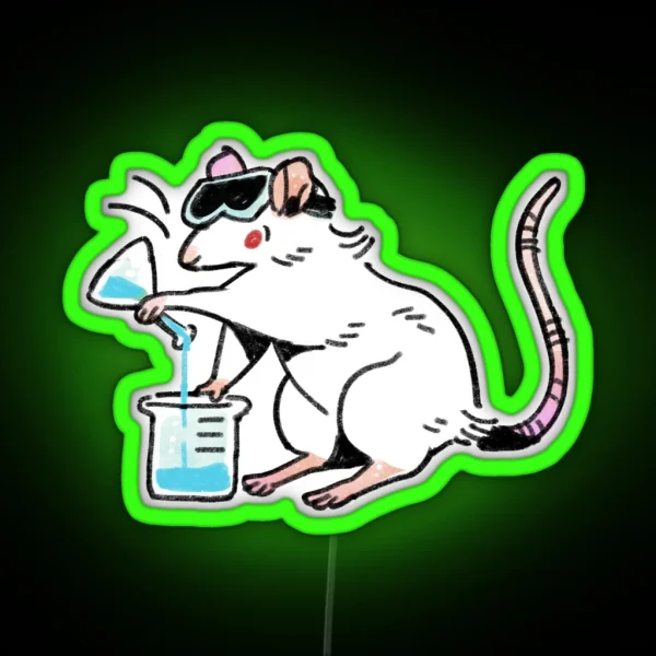 Lab Rat RGB Neon Sign
