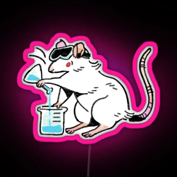 Lab Rat RGB Neon Sign