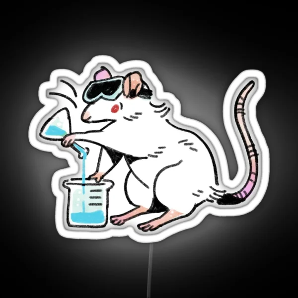 Lab Rat RGB Neon Sign