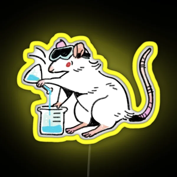 Lab Rat RGB Neon Sign