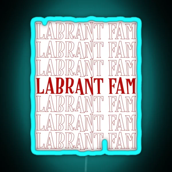 Labrant Family Lovers RGB Neon Sign