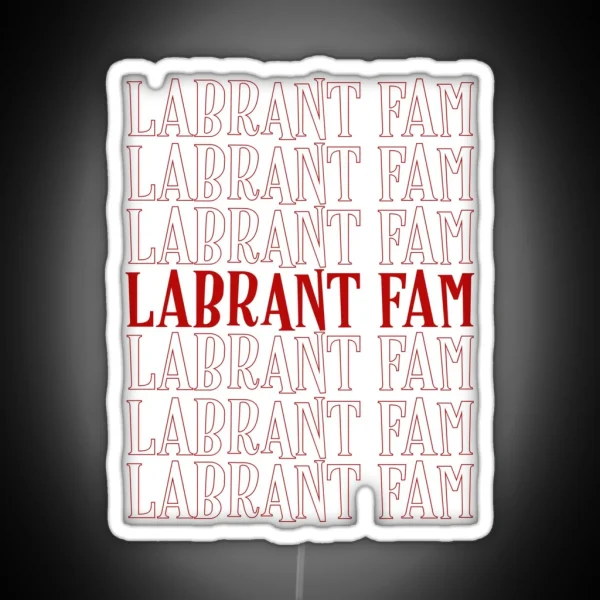 Labrant Family Lovers RGB Neon Sign