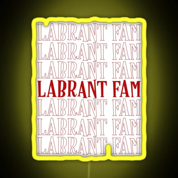 Labrant Family Lovers RGB Neon Sign