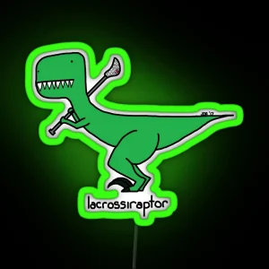 Lacrossiraptor RGB Neon Sign