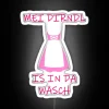 Ladies Fun Led MEI DIRNDL IS IN DA WASH Oktoberfest Munich Wiesn RGB Neon Sign - Image 5