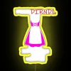 Ladies Fun Led MEI DIRNDL IS IN DA WASH Oktoberfest Munich Wiesn RGB Neon Sign - Image 6