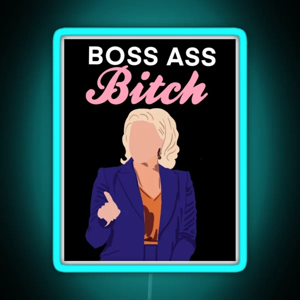 Lady Boss RGB Neon Sign