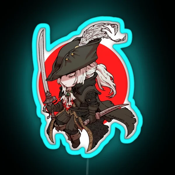 Lady Maria Led RGB Neon Sign