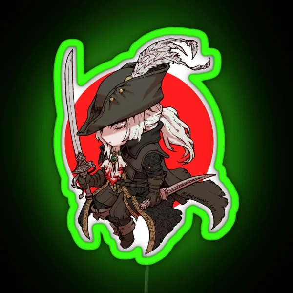 Lady Maria Led RGB Neon Sign