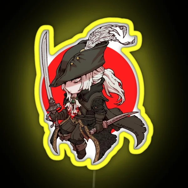 Lady Maria Led RGB Neon Sign