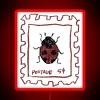 Ladybug Stamp RGB Neon Sign - Image 2