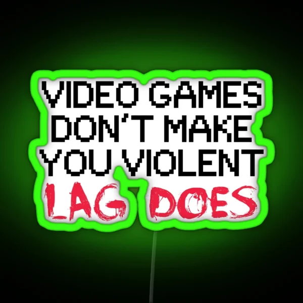 Lag RGB Neon Sign