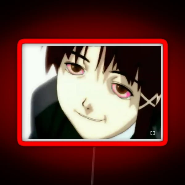 Lain I Am Faded RGB Neon Sign