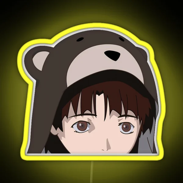 Lain Peeker RGB Neon Sign