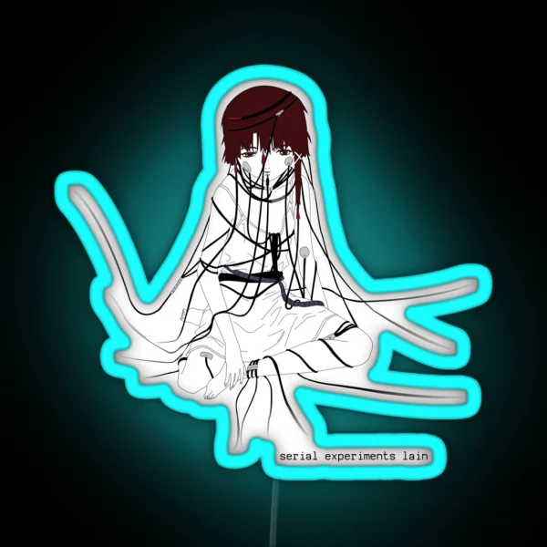 Lain S Bedroom 5 RGB Neon Sign