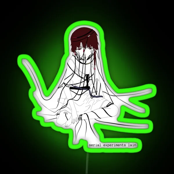 Lain S Bedroom 5 RGB Neon Sign