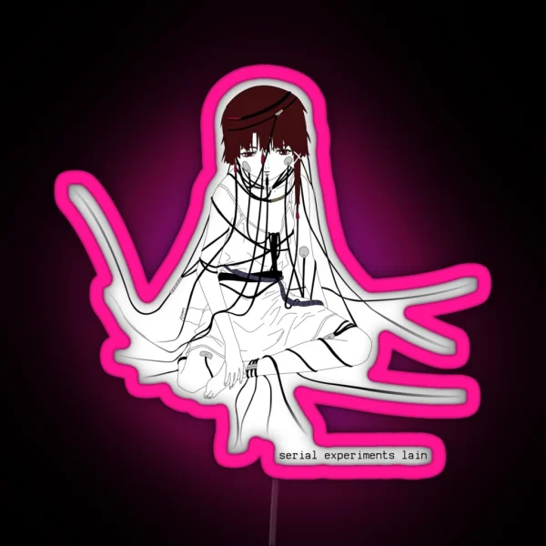 Lain S Bedroom 5 RGB Neon Sign