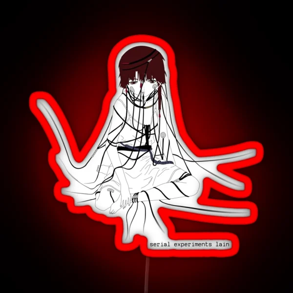 Lain S Bedroom 5 RGB Neon Sign