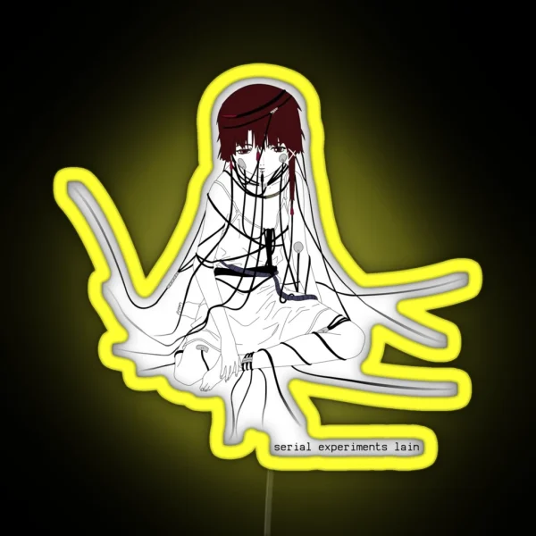 Lain S Bedroom 5 RGB Neon Sign