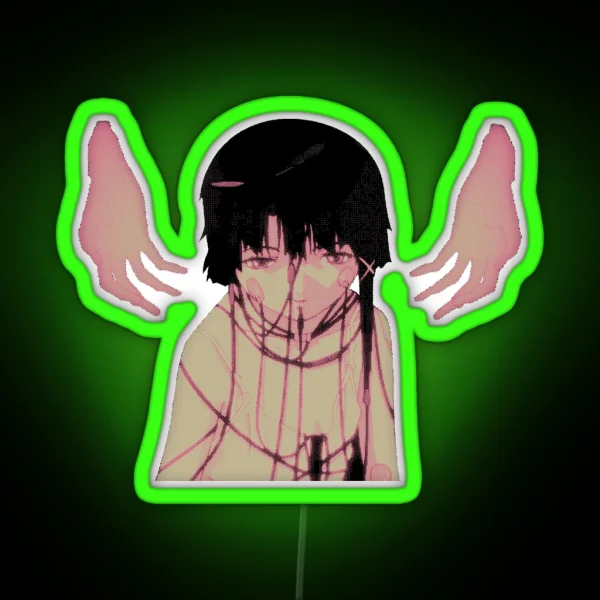 Lain Wires RGB Neon Sign