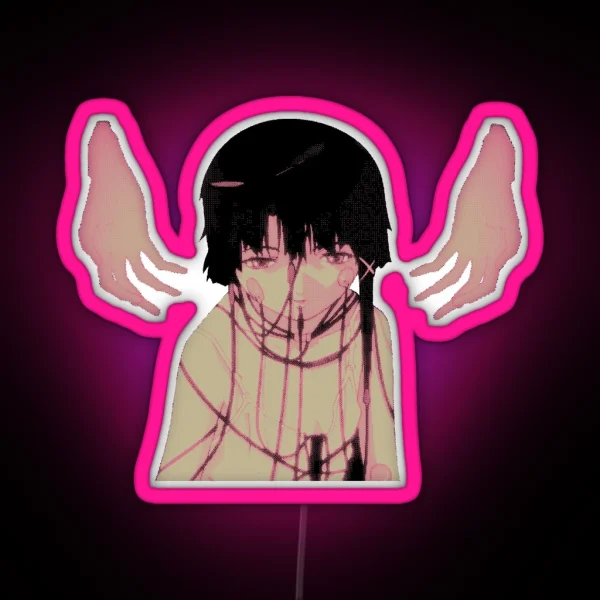 Lain Wires RGB Neon Sign