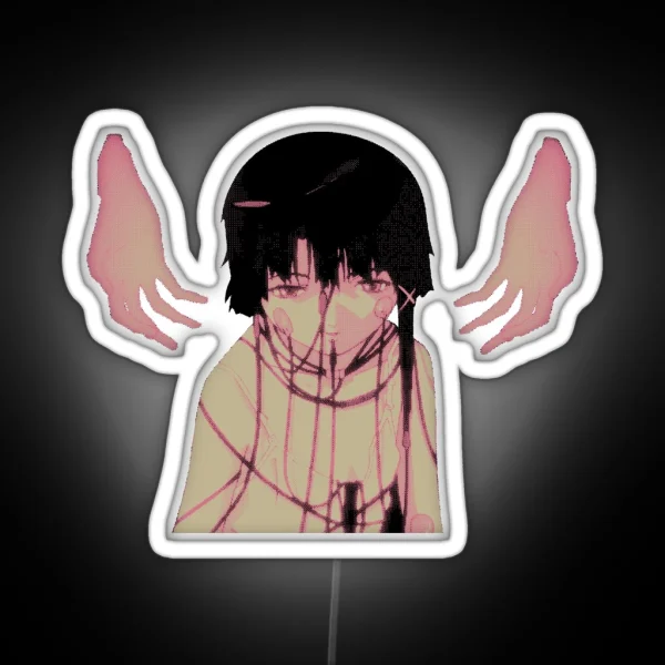 Lain Wires RGB Neon Sign