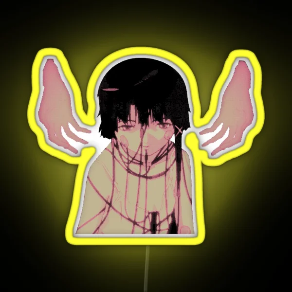 Lain Wires RGB Neon Sign