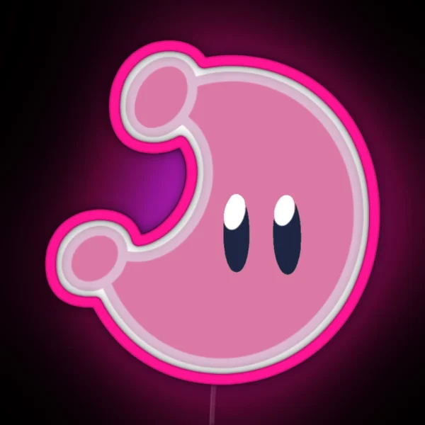 Lake Kingdom Power Moon RGB Neon Sign