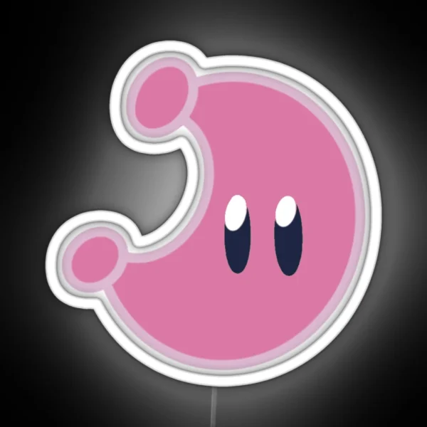 Lake Kingdom Power Moon RGB Neon Sign