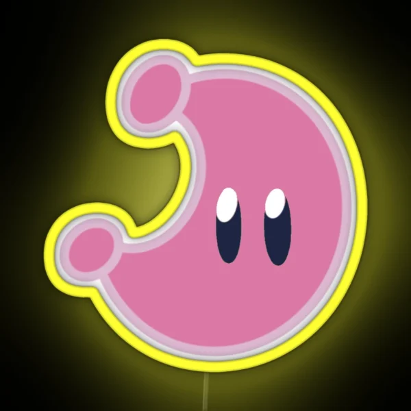 Lake Kingdom Power Moon RGB Neon Sign