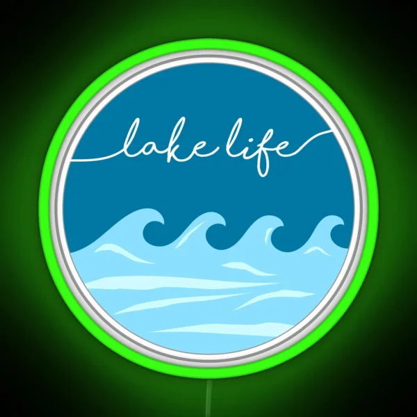 Lake Life RGB Neon Sign