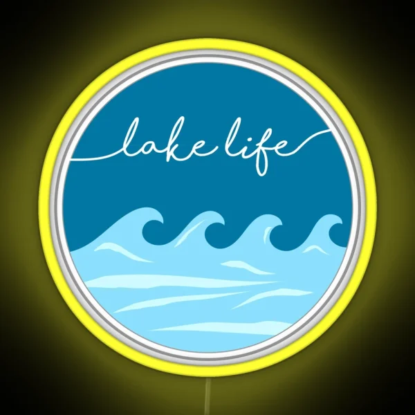 Lake Life RGB Neon Sign