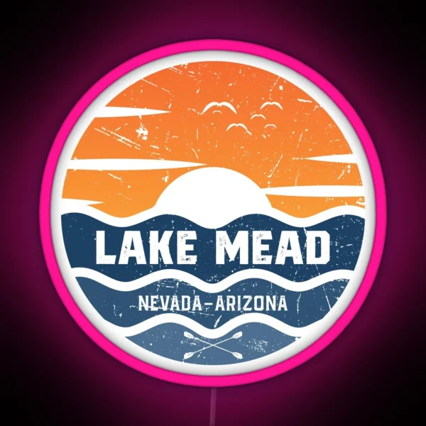 Lake Mead RGB Neon Sign